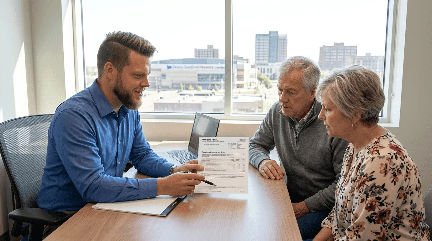 Medicare Part A Hospital Costs in Sioux Falls 2026: The Benefit Period Trap, SNF Coverage, and Plugging the $1,736 Gap